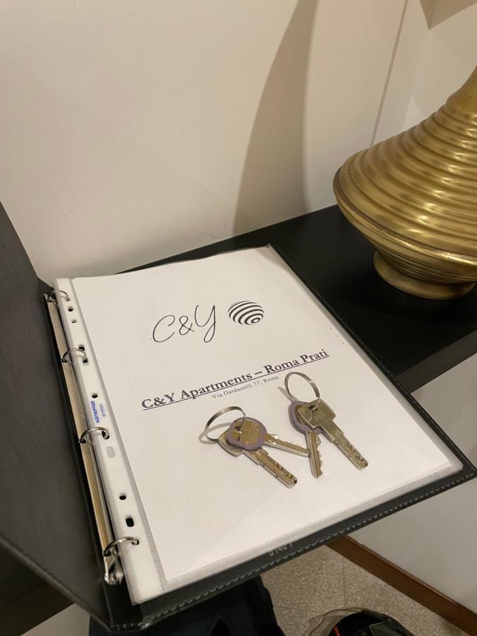 C&Y Apartments - Roma Prati - Luxury Double Studio With Kitchen Екстериор снимка